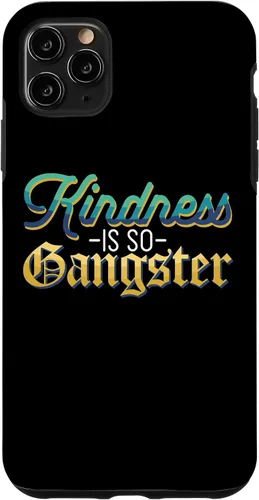 Vista 13 de Motivational Kindness is So Gangster Nice People Case for iPhone 17