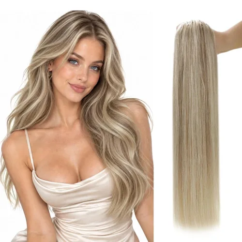 Vista 39 de RUNATURE K Tip - Extensiones de cabello humano real, ombré, pelo corto