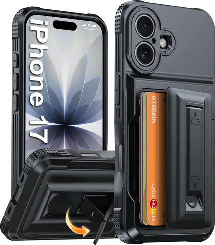 Vista 64 de Oterkin Funda para Google Pixel 10a con soporte magnético de giro de 360° [compatible con MagSafe] [antideslizante] [15 pies] a prueba de golpes