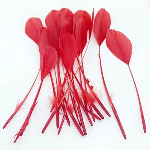Vista 3 de Goose Feather Craft 6-8 pulgadas (5.9-7.9 in) (morado)