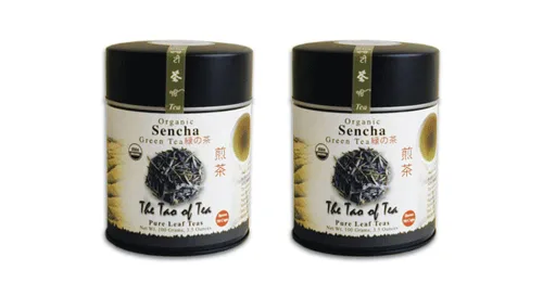Vista 5 de The Tao of Tea, Té verde Sencha, hoja suelta, lata de 3.5 onzas