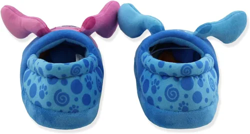 Vista 4 de Nickelodeon Blue's Clues & You - Pantuflas Aline de felpa para niños y niñas