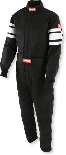 Vista 2 de RaceQuip Racing Driver Fire Suit One Piece Multi Layer SFI 3.2A/ 5 Negro Pequeño 120002