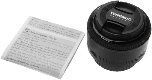 Vista 8 de YONGNUO YN50mm F1.8 Lente Prime Estándar Gran Apertura Lente de Enfoque Automático Compatible con Canon EF Mount Rebel DSLR Cámara