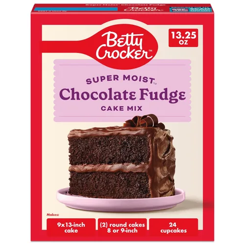 Vista 45 de Betty Crocker, Super Wet - Mezcla de pastel de comida del diablo, 13.25