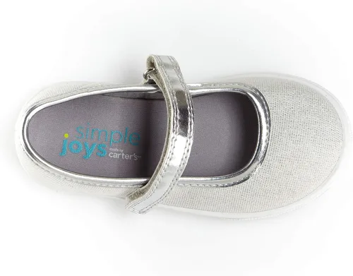 Vista 4 de Simple Joys by Carter's Zapato casual Mary Jane para niñas y niños pequeños