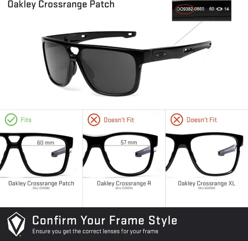 Vista 2 de Revant Lentes de repuesto para Oakley Crossrange Patch