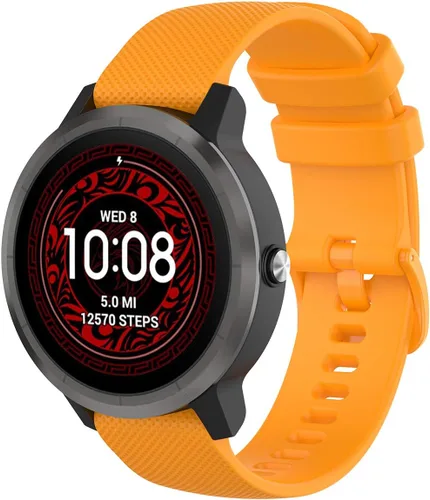 Vista 5 de Correa de reloj diseñada para Coros APEX de 1.654 in/PACE 2, correa ajustable de liberación rápida, bandas de silicona transpirable, pulseras