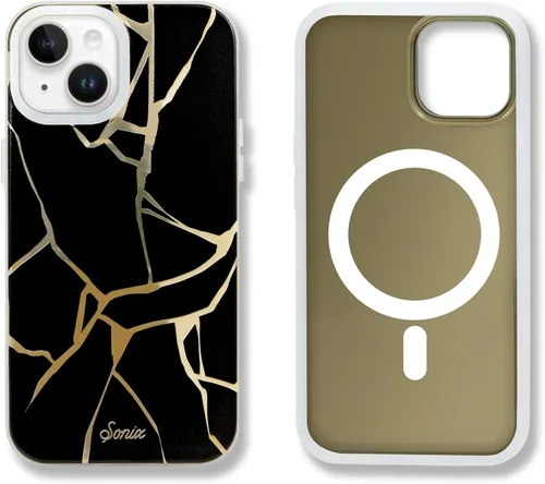 Vista 177 de Sonix x Barbie Funda para iPhone 15 Pro Compatible con MagSafe Probada para caídas de 10 pies Golden Hour