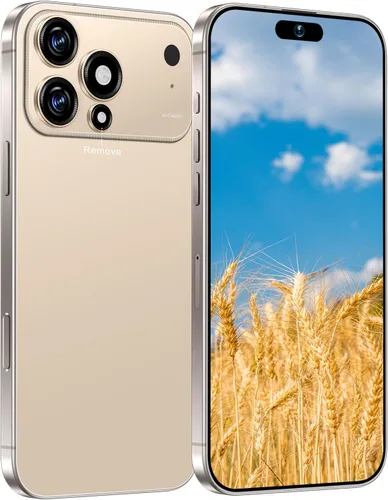 Vista 12 de Huness Teléfono celular desbloqueado de 17 PM 16+1TB, pantalla HD de 6.9 pulgadas, Android 15 7000mAh batería de larga duración, 5G/Dual SIM/botón