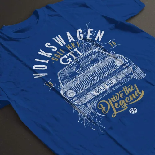Vista 4 de Volkswagen Golf GTI Drive The Legend - Camiseta para hombre