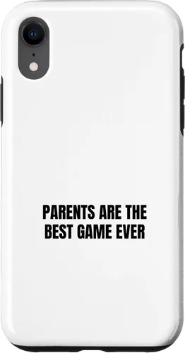Vista 24 de iPhone 16 Parents are the best game ever Case
