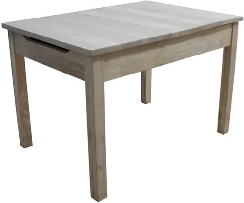 Vista 13 de IC International Concepts Mesa juvenil con tapa elevable, almacenamiento oculto, construcción de madera duradera, ideal para salas
