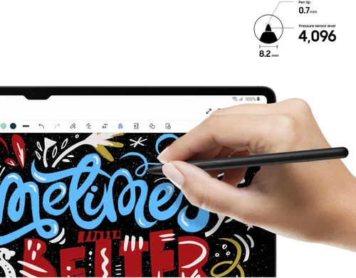 Vista 3 de Galaxy Tab S9 FE S Pen Reemplazo para Samsung Galaxy Tablet S9 FE Stylus Pen, Tab S9 Ultra Stylus (negro)