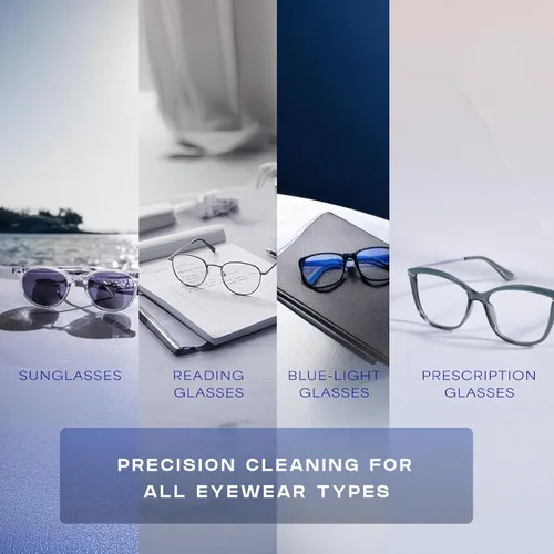 Vista 5 de Peeps - Limpiador de lentes de gafas, tecnología de microfibra de carbono eficiente y duradera, utilizada exclusivamente por la NASA, 500 usos