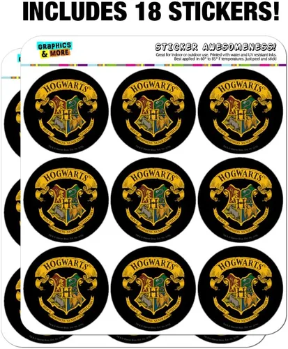 Vista 3 de Harry Potter Ilustrated Hogwart's Crest Planner Calendario Scrapbooking Craft Pegatinas