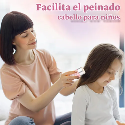 Vista 7 de Barra de cera para el cabello, cepillo liso para cabello, cera en barra para cabello suelto, set de herramientas de peinado con peine de cola de 4