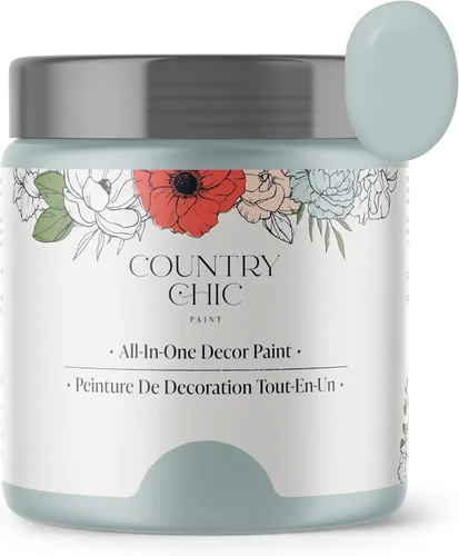 Vista 109 de Country Chic - Pintura a la tiza todo en uno para muebles y armarios, ecológica, acabado mate, con primer y sellador, para madera y metal, Alchemist