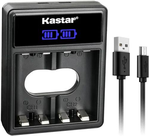 Vista 11 de Kastar Paquete de 1 batería KAA2HR y cargador USB dual LCD de repuesto para Kodak EasyShare DX6340, DX6440, DX6445, Z1275, Z1285, Z650, Z650 ZOOM
