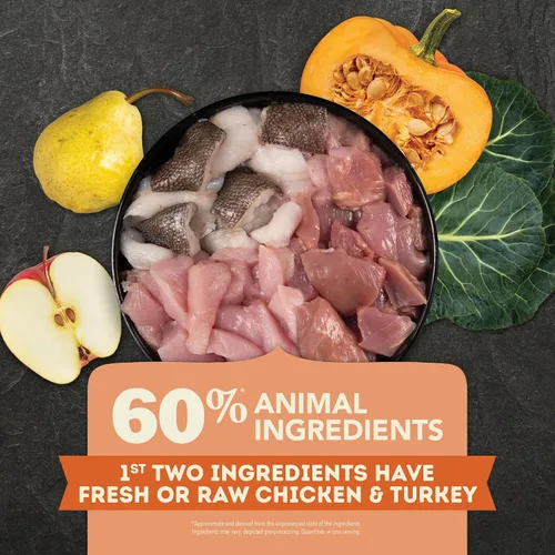 Vista 4 de ACANA - Comida seca para perros sin granos, receta para cachorros, bolsa de 4.5 libras Freeze Dried, Grain Free, High Protein, Made in the USA