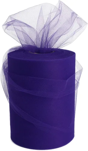 Vista 10 de Rollo de tul de 15 cm x 91 metros (6 pulgadas x 100 yardas) para decoración.