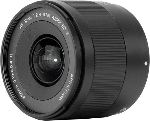 Vista 5 de VILTROX Lente de enfoque automático Air E APS-C de 0.354 in f2.8 para cámaras E-Mount, lente de cámara gran angular para Sony a6600 a6700 ZV-E10