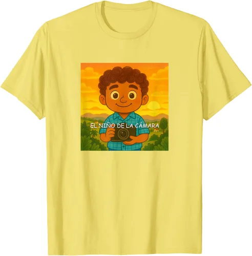 Vista 80 de Camiseta El Niño de la Cámara – Diseño Oficial del Cuento Ilustrado