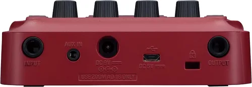 Vista 8 de Zoom B1 Four - Pedal procesador de multiefectos para bajo, con más de 60 efectos incorporados, modelado de amplificador, looper, sección rítmica