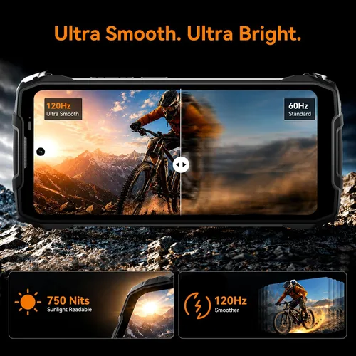 Vista 10 de Blackview BL7000 Pro 5G Smartphone resistente con Android 16, 32GB+256GB Negro