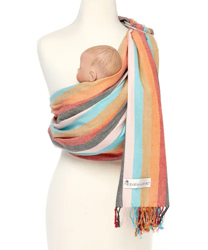 Vista 11 de Transportador de bebé con eslinga anillo soporte para cadera para bebés y niños pequeños, Autumn Carrier for Newborns Infants Toddlers, Adjustable