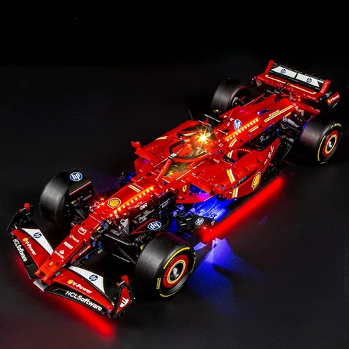 Vista 9 de LIGHTAILING Luz para Lego-42204 Fast and Furious Toyota-Supra-MK4 - Kit de iluminación LED compatible con el modelo de bloques de construcción Lego