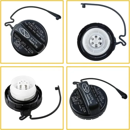 Vista 5 de Tapa de depósito de combustible Compatible con Toyota 4Runner Camry Corolla FJ Cruiser Highlander Land Cruiser RAV4 Sequoia Sienna Tacoma Tundra