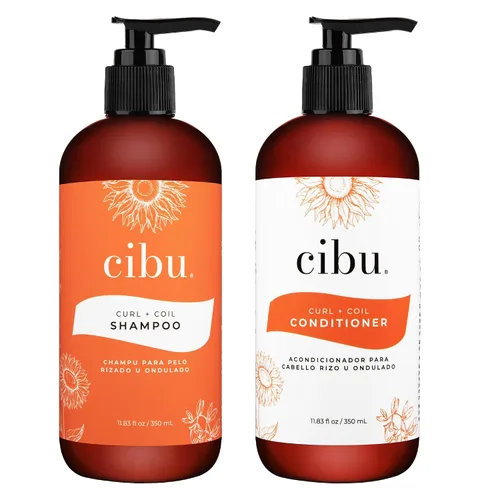 Vista 10 de CIBU Paquete de champú y acondicionador Balance 90003 Fórmula rica en nutrientes hidrata, fortalece y repara el cabello seco Sin sulfatos Deja