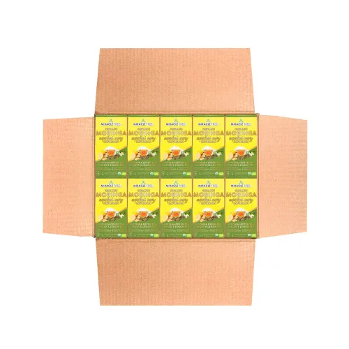 Vista 16 de Miracle Tree 's Energizing Moringa Infusion - Chai Mezcla súper cafeína Alternativa de café saludable, perfecta para concentrarse Certificado