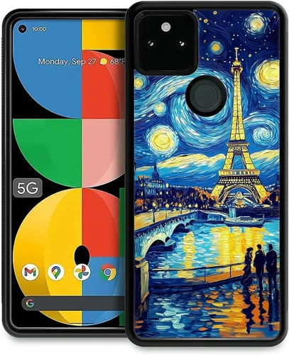 Vista 35 de CARLOCA Funda compatible con Google Pixel 4A 5G, diseño gráfico de moda, a prueba de golpes, antiarañazos, protección contra caídas, para Google