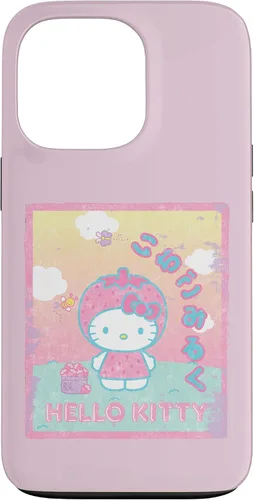 Vista 10 de Hello Kitty Funda de leche de fresa para iPhone 17