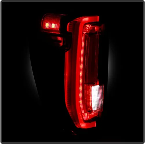 Vista 6 de KEEKPO - Para [tipo LED de fábrica] 2019-2023 GMC Sierra 1500 Luces traseras LED completas de repuesto para luces traseras izquierda+derecha