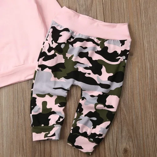 Vista 5 de Conjunto de ropa para bebé niño con capucha para otoño e invierno, pantalones de género neutro de manga larga