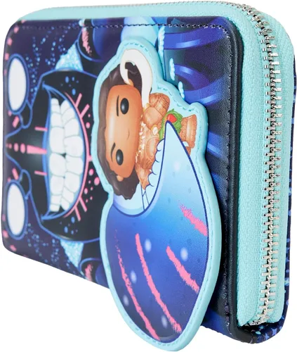 Vista 5 de Loungefly Disney Villains Moana - Tamatoa Glow in the Dark Wallet, exclusiva de Tienda