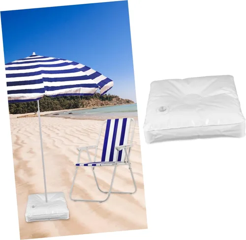 Vista 5 de Base llena de agua, bolsa de anclaje para sombrilla al aire libre, base de agua, parasolas, pesos base para sombrillas al aire libre, paraguas
