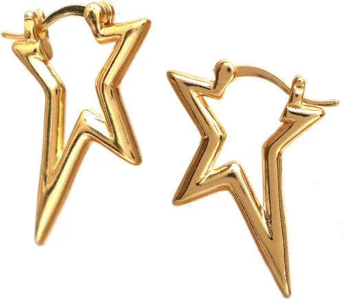 Vista 56 de Gempires - Aretes ligeros y gruesos, delicados y minimalistas, hipoalergénicos, chapados en oro, sin deslustre, diseño clásico, para uso diario