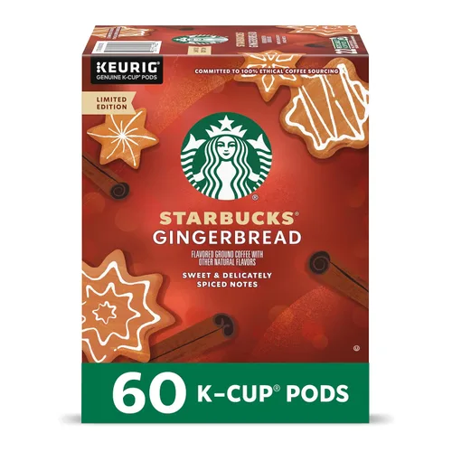 Vista 38 de Cápsulas de café K-Cup de Starbucks, café con sabor caliente o helado, caramelo, 10 cápsulas Keurig Cápsulas K-Cup 100% Arabica para cafeteras