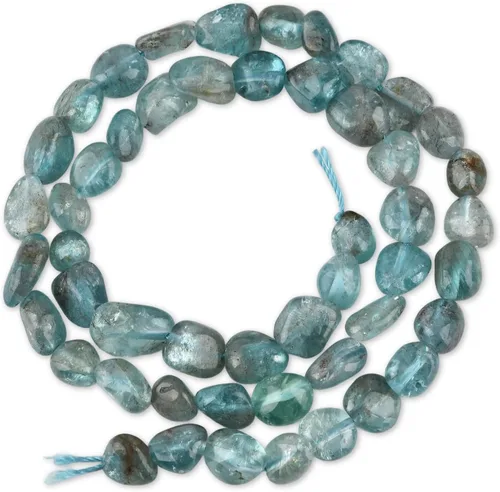 Vista 17 de HAAMIIQII - Cuentas sueltas de cristal de amatista púrpura natural de 5-8 mm, pequeñas, irregulares, en forma libre, pulidas, para hacer joyas, 38