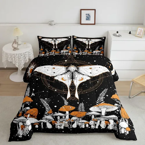 Vista 39 de Castle Fairy - Juego de funda de edredón con bandera estadounidense tamaño King, ropa de cama para niñas y adolescentes, funda de edredón con Multi
