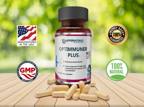 Vista 5 de OPTIMMUNER Plus - Refuerzo del sistema inmunológico - Suplemento 100% natural - Mejoras reales, 60 cápsulas