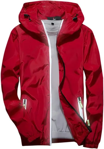 Vista 6 de Chaqueta bomber para hombre, cálida e impermeable con capucha, abrigo de invierno resistente al viento, talla M-7XL