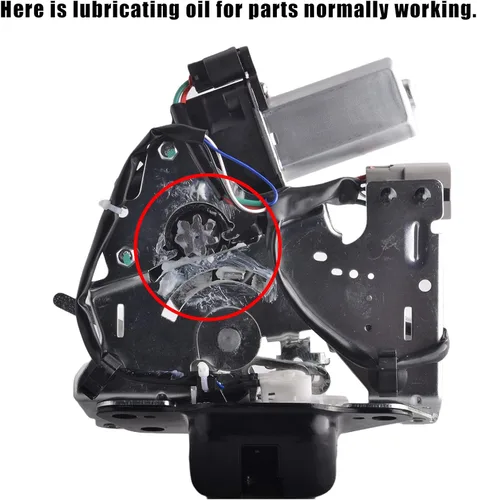 Vista 4 de Actuador de pestillo de puerta trasera con motor compatible para Jeep Grand Cherokee, Dodge Durango 2011-2020 ensamblaje de actuador de pestillo