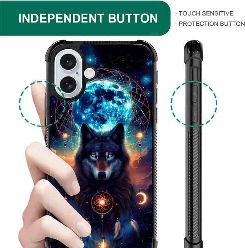 Vista 88 de Funda compatible con iPhone 15, diseño de elefantes africanos, diseño increíble a prueba de golpes, antiarañazos, carcasa trasera de policarbonato