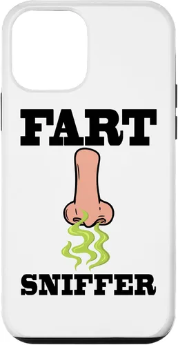 Vista 16 de Fart Sniffer Shirt, Gross Dad Joke Shirt, Weird Funny Fart Case for iPhone 17