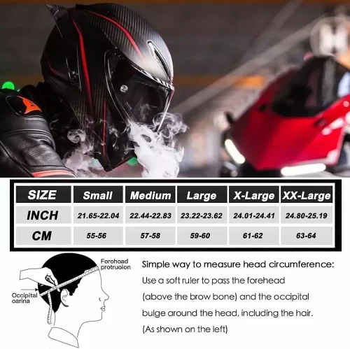 Vista 6 de Casco Modular de Motocicleta Bluetooth, Aprobado por DOT, Casco de Motocicleta de Cara Completa Abatible con Doble Visera, Casco Antivaho